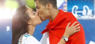 Cristiano Ronaldo y su novia destacada