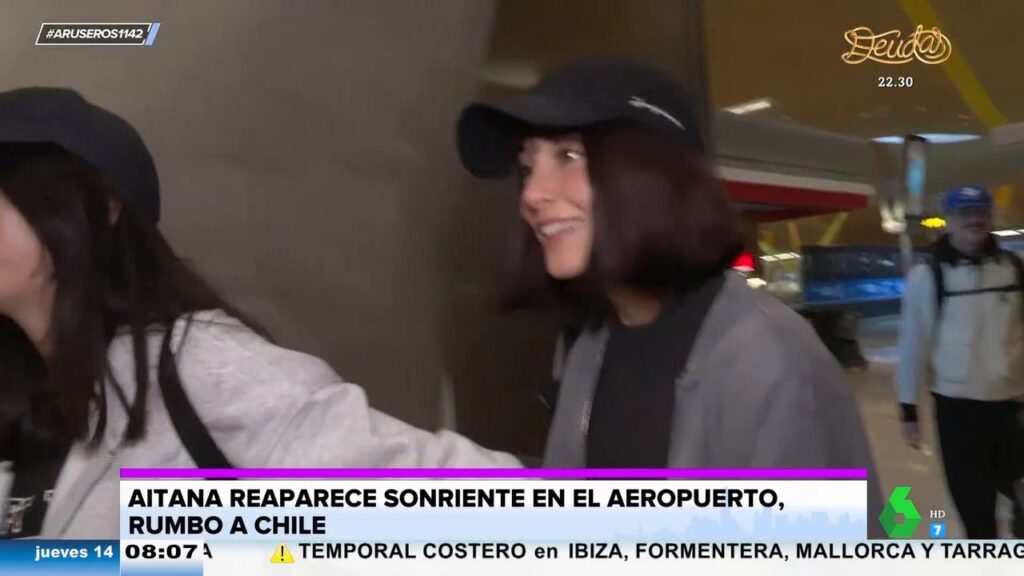 La reaccion de Aitana al preguntarle sobre la posible reconciliacion