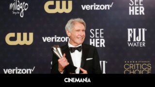 Harrison Ford se emociona en los Critics Choice Awards Me