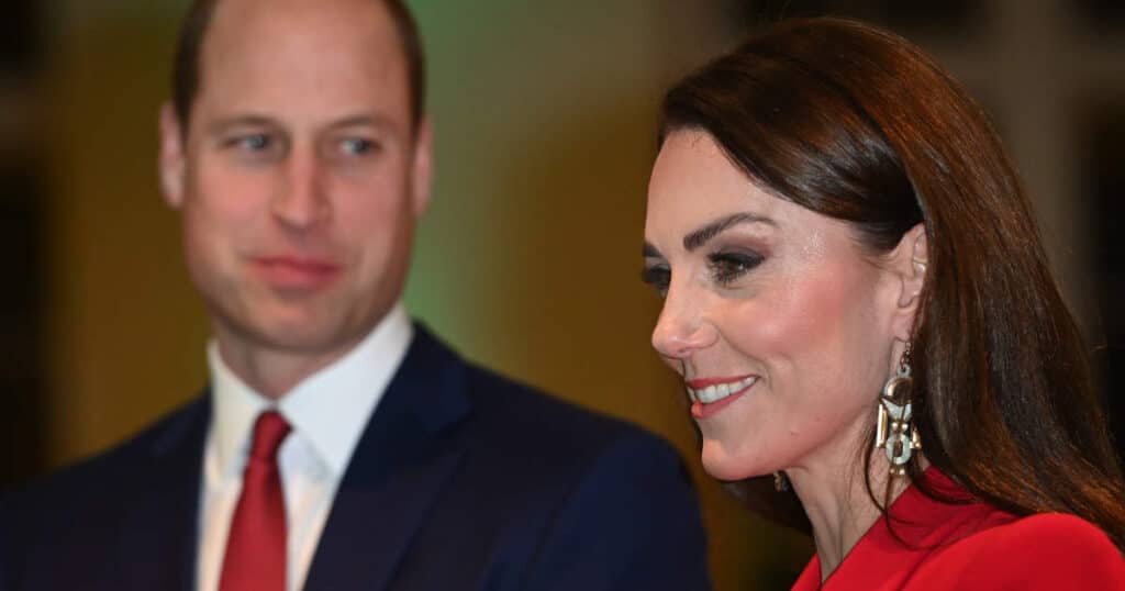 Kate Middleton y el principe Guillermo enfrentan juntos su dia