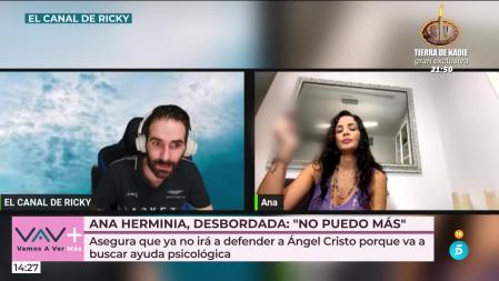 Ana Herminia confiesa que no acudirá al plató de 'Supervivientes' a defender a Ángel Cristo Jr.