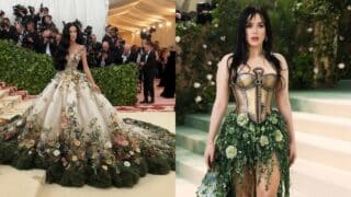 Katy Perry asiste a la Met Gala con la ayuda